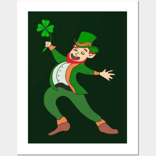 Shamrock St Patrick Day Posters and Art